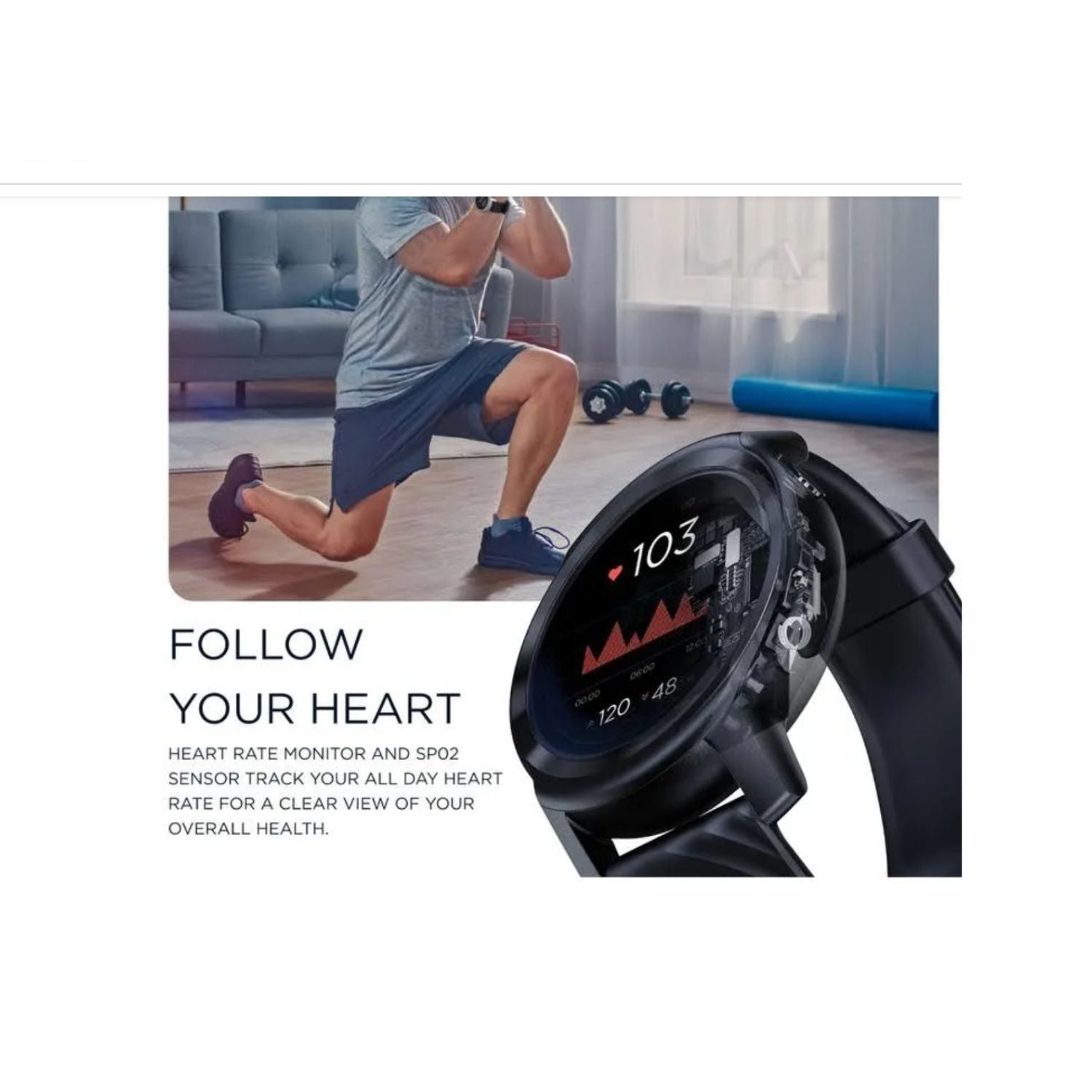 Smartwatch modelo Moto Watch 100