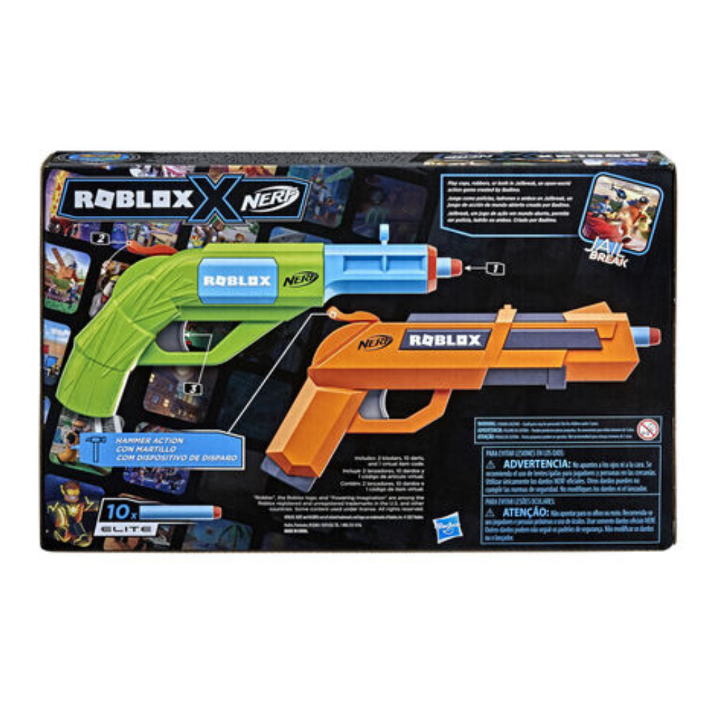Lanzador Nerf Roblox Jailbreak Armony
