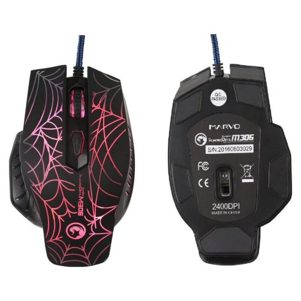 Mouse Gamer Marvo M306