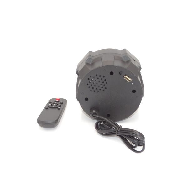 Luz de Disco 6 Led RGB con Parlante Bluetooth